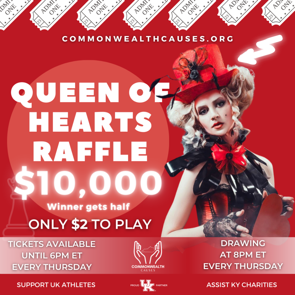 Queen of Hearts Raffle Commonwealth Causes